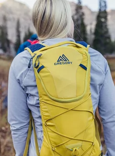 Plecak hydracyjny z bukłakiem Gregory Pace 6 - mineral yellow - Shakery i bidony sportowe - miniaturka - grafika 3