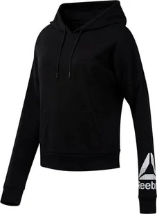 Bluza damska Reebok Wor Delta Hoody czarna DU4751-XL - Bluzy damskie - miniaturka - grafika 1