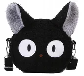 Torebki damskie - Torebka Kot Pluszowa Crossbody Outdoorowa Saszetka Dla Dziewczynki Kotek - miniaturka - grafika 1