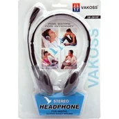 Słuchawki - Vakoss SK-201H czarne - miniaturka - grafika 1