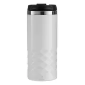 Kubki termiczne - Kubek termiczny SMILE 320ml Biały - miniaturka - grafika 1