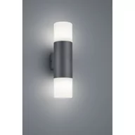 Lampy ogrodowe - Trio Hoosic Antracyt IP44 2xE27 Kinkiet zewnętrzny 224060242 - miniaturka - grafika 1