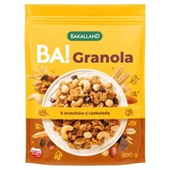 Płatki śniadaniowe i musli - Bakalland BA! Granola 5 orzechów 300 g - miniaturka - grafika 1