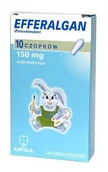 Przeziębienie i grypa - UPSA Efferalgan 150mg 10 szt. - miniaturka - grafika 1