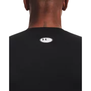 Koszulki sportowe męskie - Under Armour Koszulka kompresyjna HG Armour Comp SS Black XXL - miniaturka - grafika 1