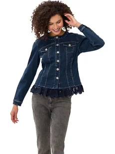 Heine Kurtka dżinsowa w kolorze granatowym - Kurtki damskie - miniaturka - grafika 1