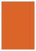 Teczki i skoroszyty - Interdruk Teczka z gumką jednokolorowa - pomarańczowa TC23INT - miniaturka - grafika 1