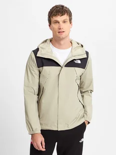 The North Face Męska kurtka funkcjonalna - Antora Mężczyźni Sztuczne włókno beżowy|czarny jednolity, S - Kurtki męskie - miniaturka - grafika 1