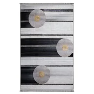 Dywany - Dywan drukowany PRUT petra 60 x 120 cm czarny - miniaturka - grafika 1