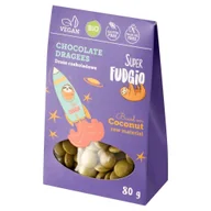 Cukierki - Draże czekoladowe BIO 80 g Super Fudgio - miniaturka - grafika 1