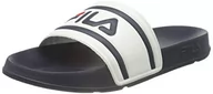 Klapki i japonki męskie - FILA Męskie klapki Morro Bay 2.0, White Fila Navy, 47 EU - miniaturka - grafika 1