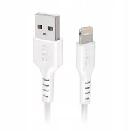 Kable USB - SBS Kabel lighning 1m TECABLEUSBIP589W - miniaturka - grafika 1