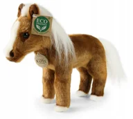Maskotki i pluszaki - Maskotka Brązowy Konik Stojący Koń - 23cm - miniaturka - grafika 1