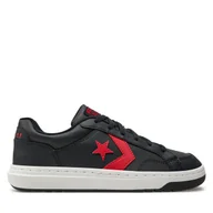 Sneakersy męskie - Sneakersy Converse Pro Blaze V2 Leather A06628C Czarny - miniaturka - grafika 1
