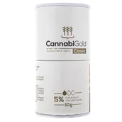 Suplementy naturalne - CannabiGold Classic 5% złoty ekstrakt CO2 z konopi włóknistych 10 g 1126904 - miniaturka - grafika 1