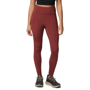 Damskie legginsy szybkoschnące Columbia Boundless Trek Legging spice - L - Spodnie sportowe damskie - miniaturka - grafika 1