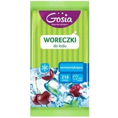 Folia, papier śniadaniowy, serwetki - Gosia Woreczki do lodu 216 szt. GOSIA (3372) - miniaturka - grafika 1