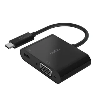 Belkin Adapter USB-C to VGA+ 60W AVC001btBK - Adaptery i przejściówki - miniaturka - grafika 4