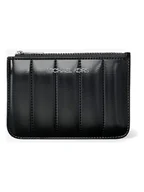 Portfele - Michael Kors Portfel w kolorze czarnym - 13 x 9 x 1 cm - miniaturka - grafika 1