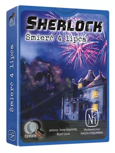 Nasza Księgarnia Sherlock Śmierć 4 lipca - Gry planszowe - miniaturka - grafika 1