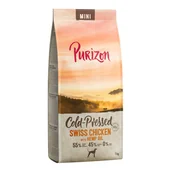 Sucha karma dla psów - Purizon Coldpressed Mini, kurczak szwajcarski z olejem konopnym - 1 kg - miniaturka - grafika 1