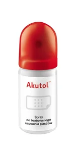 SALUS INTERNATIONAL Akutol Spray do bezbolesnego usuwania plastrów 35ml Długi termin ważności! 9090386 - Problemy skórne - miniaturka - grafika 1