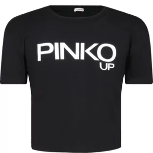 Pinko UP T-shirt JERSEY | Cropped Fit - Koszulki męskie - miniaturka - grafika 1