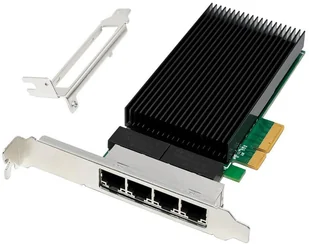 Network Card PCIe x4 I226-T4 Network Card PCIe x4 I226-T4 - Karty sieciowe - miniaturka - grafika 1