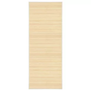 vidaXL Mata bambusowa na podłogę, 80 x 200 cm, naturalna 247198 - Dywaniki łazienkowe - miniaturka - grafika 1