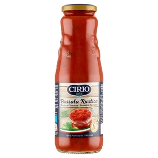 Cirio - Passata Rustica z bazylią - Koncentraty warzywne, przeciery - miniaturka - grafika 1