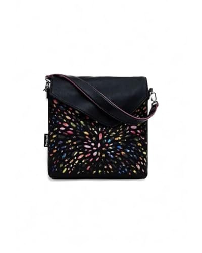 Desigual, ACCESSORIES PU Plecak Mini Damski, Czarny, Etykieta, Czarny, Taglia unica