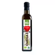 Olej spożywczy - Ekko Mieszanka oleju rzepakowego i lnianego omega-3 500 ml Bio - miniaturka - grafika 1