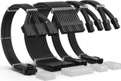 Kable komputerowe i do monitorów - AsiaHorse Zestaw przedłużaczy do zasilacza ATX 12VHPWR 4 KIT 16 AWG AsiaHorse Sleeved - miniaturka - grafika 1