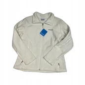 Bluzy damskie - Rozpinana bluza damska biała COLUMBIA XL - Columbia - miniaturka - grafika 1