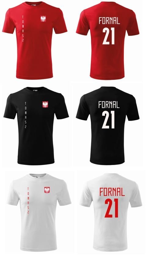 Damska Koszulka Tomasz FORNAL 21 Siatkówka