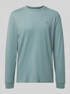 Bluzka z długim rękawem o kroju regular fit z mieszanki dżerseju i bawełny - Koszulki męskie - miniaturka - grafika 1