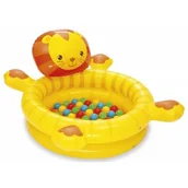 Suche baseny - Dmuchany suchy Basen Kojec Z Kulkami 50 piłek lew - miniaturka - grafika 1