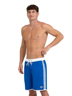 Arena Szorty kąpielowe w kolorze niebiesko-białym - Kąpielówki męskie - miniaturka - grafika 1