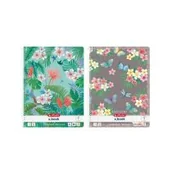 Zeszyty szkolne - Herlitz Brulion na spirali A4 Ladylike kratka 80 kartek 5 szt. - miniaturka - grafika 1