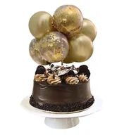 Dekoracje i nakrycia stołu na imprezę - Balony Na Tort Topper Dekoracja Girlanda Konfetti - miniaturka - grafika 1