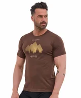 Koszulki męskie - Koszulka męska z krótkim rękawem wełniana Brubeck OUTDOOR WOOL PRO - miniaturka - grafika 1