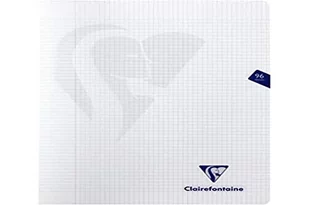 Clairefontaine 303368C Mimesys notatnik, 96 stron, 24 x 32 cm, 90 g, w kratkę z obramowaniem, koperta z polipropylenu, losowy wybór kolorów 303368C - Notesy i bloczki - miniaturka - grafika 1