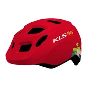 Kaski rowerowe - Kellys Kask Zigzag 2022 XS czerwony dziecięcy - miniaturka - grafika 1