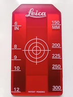 Sprzęt geodezyjny - Mała TARCZA celownicza do Leica PIPER 100 i 200 (Tarczka Piper) - miniaturka - grafika 1