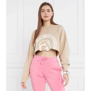 GUESS ACTIVE Bluza WASHED CN | Cropped Fit - Bluzy damskie - miniaturka - grafika 1