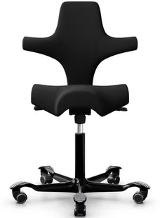 Fotel biurowy, krzesło biurowe Hag Capisco 8106 EXR009 czarny fotel obrotowy WYSYŁKA 24H - Fotele i krzesła biurowe - miniaturka - grafika 1