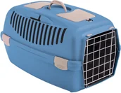 Transportery dla kotów - Stefanplast Transporter Gulliver 2 metalowe drzwi niebieski [99802] - miniaturka - grafika 1