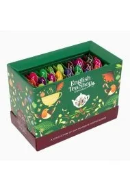Zielony kalendarz adwentowy z herbatami, 13 smaków, w saszetkach - Herbata - miniaturka - grafika 1