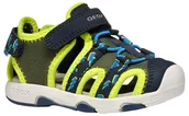 Buty dla chłopców - Geox B sandały MULTY Boy B, sandały dla niemowląt, pistacjowe/granatowe, 22 EU, Granatowy, 22 EU - miniaturka - grafika 1