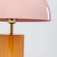 Lampy stojące - Kare Josy lampa stołowa, różowy/pomarańczowy, stal, wysokość 51 cm - miniaturka - grafika 1